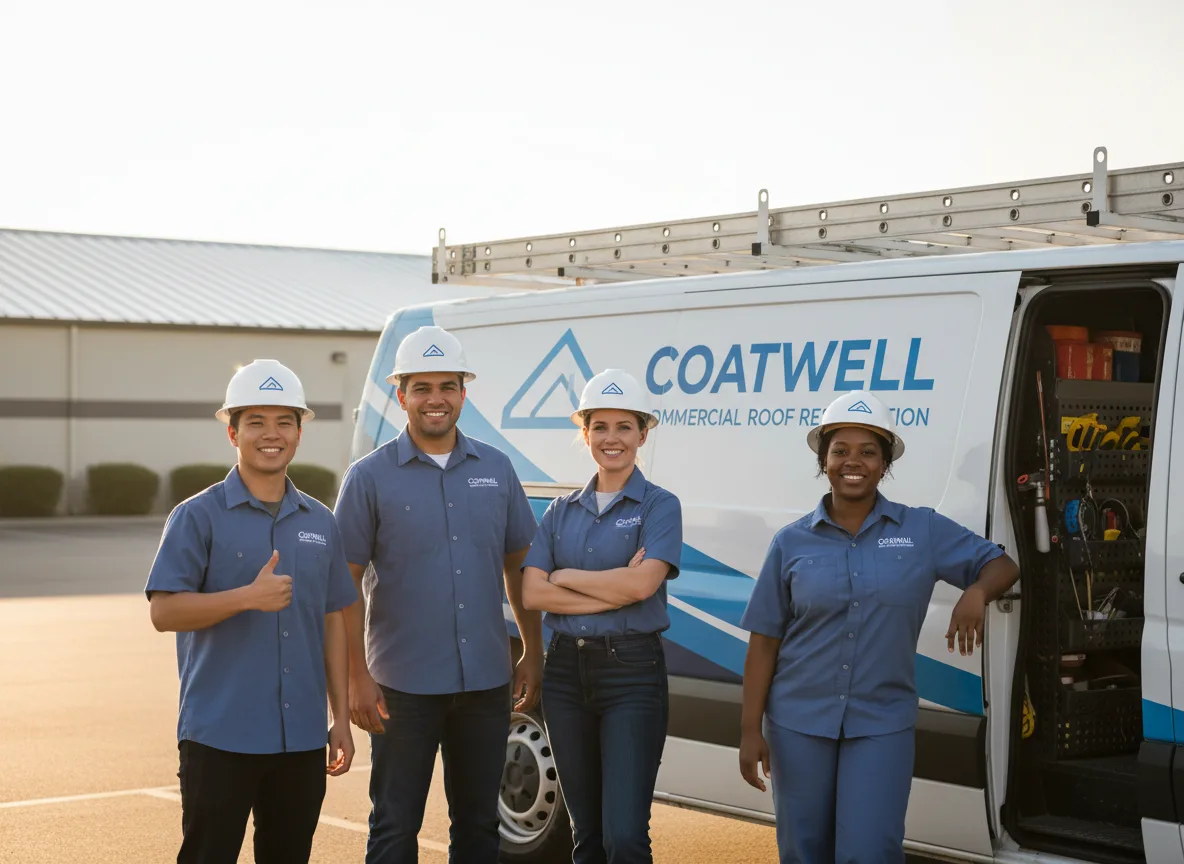 Commercial roof coating company in Vergennes, IL